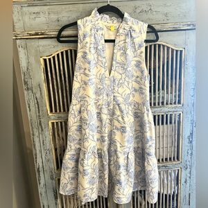 Amanda Uprichard Connolly Dress in Blue and White Floral